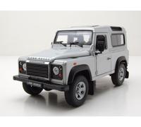 Land Rover Defender Plata Coche a Escala 1:24 Welly