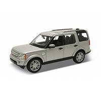 Land Rover descubrimiento 4, plateado, Modelo de Auto, modello completo, Welly 1:24