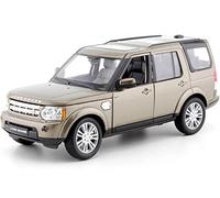 Land Rover Discovery 4, Color marrón Met, Modelo de Coche, Modelo Terminado, Welly 1:24