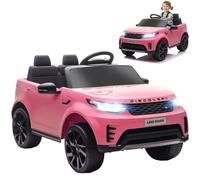 Land Rover Discovery Coche Eléctrico Niño 12V 2 Motores Control Remoto Rosa