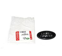 LAND ROVER Insignia Ovalada para carrocería Trasera, Color Negro sobre Plata, Pieza Original # DAH500330 por Land Rover