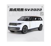 Land Rover Range Rover SV 2022 - Coche de juguete de aleación fundido a presión, color blanco, 1:24,