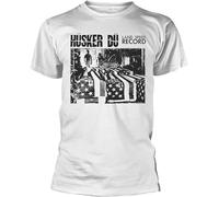 Land Speed Record (White) by Husker DU T-Tshirts Camisetas y Tops(Small)