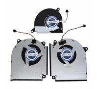 LANDALANYA GPU de repuesto para CPU y ventilador pequeño para ASUS Strix G16 G614J G634J G614JI G614JV G614JJ Series DFSCK22D05883C DFSCK22115181D DC12V 1A DFS5F22B04954C DC5V 0.5V A