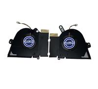 LANDALANYA Reemplazo nuevo CPU y GPU ventilador de refrigeración para ASUS TUF Dash F15 FX516 FX516P Air RTX3070 Series DFSCK22D05883L FNAR 13NR0760P02011 DFSCK221151817 FNAQ 13NR0760P0111111111 011 DC Ventilador de 12 V 1 A