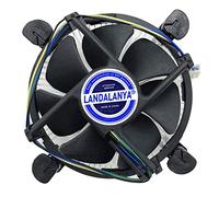 Landalanya Ventilador de refrigeración de CPU con disipador de calor para procesadores Intel LGA1150 LGA1151 LGA1155 LGA1156 Celeron/Pentium/i3/i5/i7 Serie Ventilador E97379-003 CNDP751K50 DTC-DAB16 DC12V 0.60A