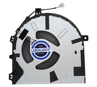 LANDALANYA Ventilador de refrigeración de CPU de repuesto para Lenovo air14+ITL air14-2021 Plus L MX450 Ideapad 5 Pro -14ITL6 Series PN:5F10S13967 DC28000TIV0AVC1 DC12V 0.5A Ventilador