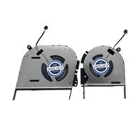 LANDALANYA Ventilador de refrigeración de CPU y GPU para ASUS Pro16X OLED N7600 M7600Q M3500 K3500PC EG50050S1-1C190-S9A EG50050S1-1C200-S9A 13NB0UV0T04011 13NB0UV0T055 011 DD. Ventilador Q5D568E000