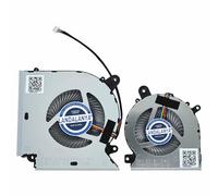 LANDALANYA Ventilador de refrigeración para CPU y GPU para MSI Katana GF76 Pulse GL76 MS-17L1 GF66 11UC Pulse GL66 11UEK MS-1581 Series PABD08008SH-N459 PAAD06015SL-N460 DC5V