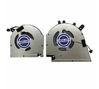 Landalanya Ventilador de repuesto para CPU y GPU para Dell Inspiron 15 Plus (7510) portátil 0GJN2R 0CNNWF EG50050S1-C130-S9A EG50050S1-C120-S9A DC5V