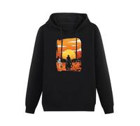 LANDEMEI Wild West Outlaw Damen Rdr2 Arthur Morgan Mens Hoodies Long Sleeve Pullover Loose Hoody Sweatershirt Size XL