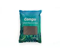 LANDEN Congo Aquascapeing - Arena para paisaje de acuario, 2 L (9 libras), arena marrón para pecera, arena decorativa fina natural para acuarios, acuarios biotopos tropicales, arena que mejora la
