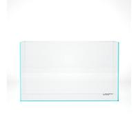 LANDEN Depósito de Acuario de Hierro bajo 60P, 61 litros, 23,6 Pulgadas de Ancho x 11,8 Pulgadas de diámetro x 14,2 Pulgadas de Alto (60 cm x 30 cm x 36 cm), 6 mm de Grosor con Nano Espuma niveladora