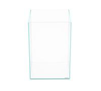 LANDEN Tanque Alto, Tanque bajo de Hierro sin Borde, 10 galones, 11.8 Pulgadas de Largo x 11.8 Pulgadas de Ancho x 17.7 Pulgadas de Alto (30 x 30 x 45) cm, pecera pequeña Aquascape, Tanque Vertical