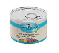 LandFleisch Classic Corazones de pollo y merluza con verduras frescas 195gx12