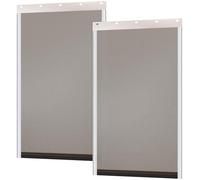 Landical 2 Solapas de Repuesto para Puerta de Perro, Compatible con Puertas PetSafe Freedom para Perros y Gatos PAC11-11039, Grande de 16 7/8 x 10 1/8 Pulgadas, Cierre magnético