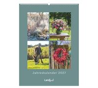 LandLust: Jahreskalender 2027: Wandkalender 45x62 cm mit stimmungsvollen Bildern vom Landleben, Gärten und Dekorationsideen