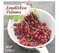 Landlust - Landleben Träume 2026 - Calendario de folletos 30 x 30 cm (desplegado 30 x 60 cm), calendario de pared con recetas e impresiones rurales