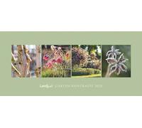 Landlust Panorama: Contrastes Jardín 2025 Calendario de Pared - Calendario Panorámico - Fotografía - Calendario de Jardín 110 x 50
