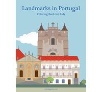 Landmarks in Portugal Coloring Book for Kids
