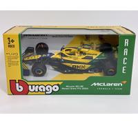 Lando Norris #4 Mclaren MCL38 2024 Mónaco Gp Senna Librea 1:43 Bburago 38214NM