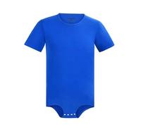 Landofgenie Bodies Hombres Manga Corta de algodón One Piece Top Pijama Rayado Azul 2XL