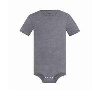 Landofgenie Bodies Hombres Manga Corta de algodón One Piece Top Pijama Rayado Gris M