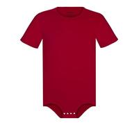 Landofgenie Bodies Hombres Manga Corta de algodón One Piece Top Pijama Rayado Rojo L