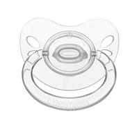 Landofgenie Chupete para Adulto Gran Tamaño De Modelo Mariposa Transparente Pezón Bigshield - Azul