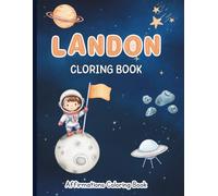 Landon Coloring Book: Affirmations Coloring Book, A Creative Journey of Positive Empowerments
