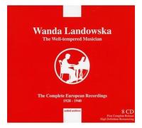 Landowska, Wanda - Wanda Landowska: El Musico Bien Temperado (1928-1940) (8 Cds) ; Landowska