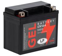 MG LTX12-4 - Batería de gel para motocicleta, 12 V, 12 Ah (10 horas)