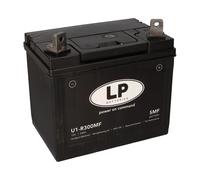 LANDPORT Batería U1-R300MF SMF 12V 24Ah 196x132x159mm Cortacésped Silla