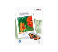 LANDRɠ- 100050218 Cuaderno Reciclado cuadriculado con doble borde A4