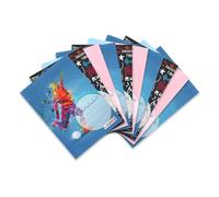 Landre 100050086 libros de deberes: Música, Danza y Feel, A5, 48 hojas, clasifican 70 g/m², 3 diseños, 10-pack