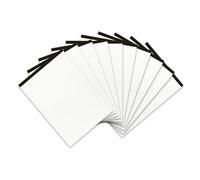 Landre 100050633 - Bloc de notas (DIN A4, 50 hojas, papel fino sin celulosa, blanco, microperforado, 60 g/m², 10 unidades)