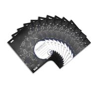 Landre College 100050571 - Lote de 10 libretas A4, 80 hojas cuadriculadas con margen, 70 g/m²