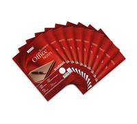 Landre Office 100050264 - Lote de 10 libretas A4, 50 hojas cuadriculadas, 70 g/m²