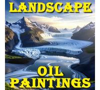 Landscape Oil Paintings: Decorative Book | Coffee Table Book | Premium Quality Landscape Oil Painting Images