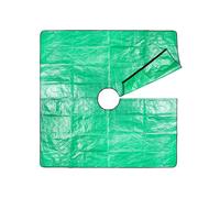Landscape Tarp for Trimming with 12 Inch Hole -Garden Tree Pruning Waterproof