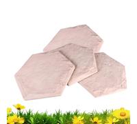 Landscape Walking Tiles - Juego De 4 Alfombras De Piedra, Robusto Trampolín De Suelo | Decoración Al Aire Libre Alley Garden Terrace | Accesorios CHEMIN PELOUSE CORTE CREATION ELEGANTE AMOSFERA NATURA