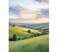 Landscape Watercolor Nature Notebook: 120 Pages Composition Book, with Softwatercolors Cover Design, great for Journaling, Ideas, Drawing, Women, ... Cover Design, great for Journaling, Id