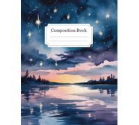 Landscape Watercolor Nature Notebook: 120 Pages, with Cartoon Cover Design, suitable for School Notes, Drawing, Students, Teachers, Back to School ... Notes, Drawing, Students, Teachers, Back to S