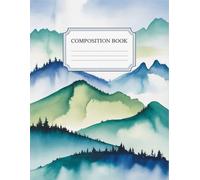 Landscape Watercolor Nature Notebook: 120 Pages, with Handdrawn Cover Design, great for Drawing, Journaling, Creative Writing, Writers, Students, ... for Drawing, Journaling, Creative Writing