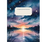 Landscape Watercolor Nature Notebook: 120 Pages, with Pastelcartoon Cover Design, suitable for Drawing, Journaling, Ideas, Writers, Teens, Christmas ... Drawing, Journaling, Ideas, Writers, Teens,