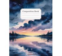 Landscape Watercolor Nature Notebook: 120 Pages, with Warmcozy Cover Design, ideal for Drawing, School Notes, Creative Writing, Girls, Writers, Women, ... Drawing, School Notes, Creative Writing, G