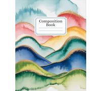 Landscape Watercolor Nature Notebook: 120 Pages, with Watercolor Cover Design, suitable for Ideas, Drawing, Women, Teens, Writers, Birthday gifts120 ... Women, Teens, Writers, Birthday gifts