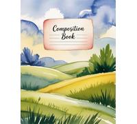Landscape Watercolor Nature Notebook: 120 Pages, with Watercolor Cover Design, suitable for Journaling, Drawing, Ideas, Students, Writers, Back to ... Journaling, Drawing, Ideas, Students, Writ