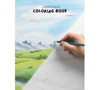 Landscapes - Coloring Book: A book for you to Relax, Relieve Stress, and Combat Anxiety by Coloring Beautiful Landscapes. (Livros de Colorir - Coloring Books)