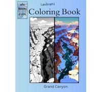 Landscapes Coloring Book Series: Grand Canyon
